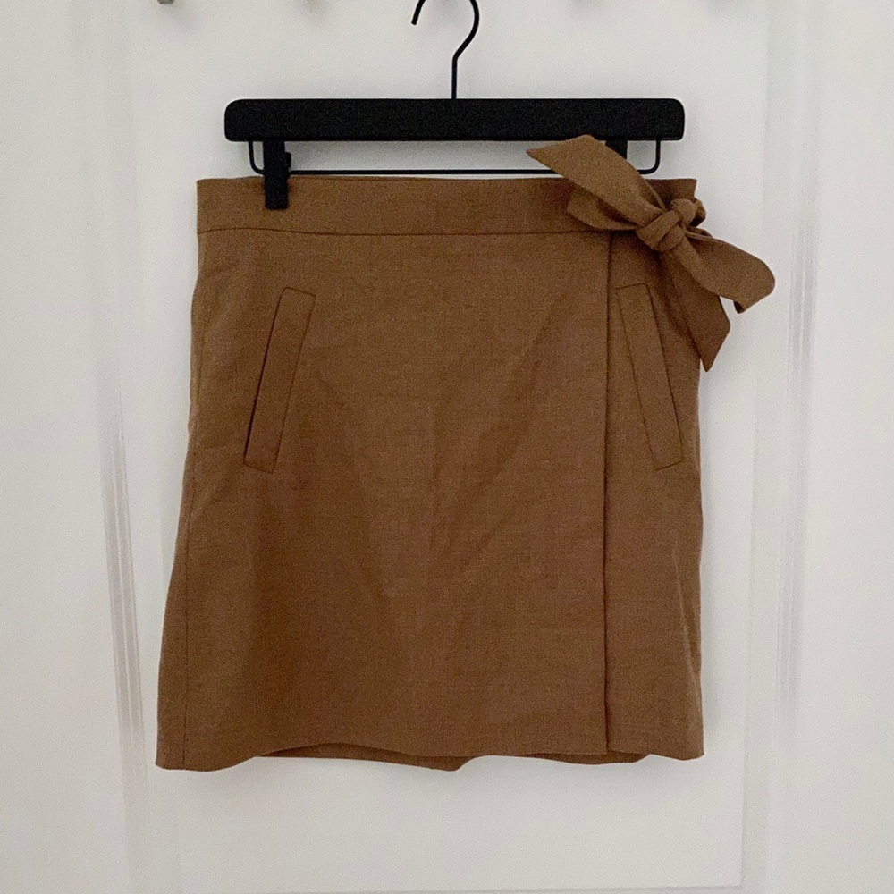 NWOT JCrew Wrap Skirt
